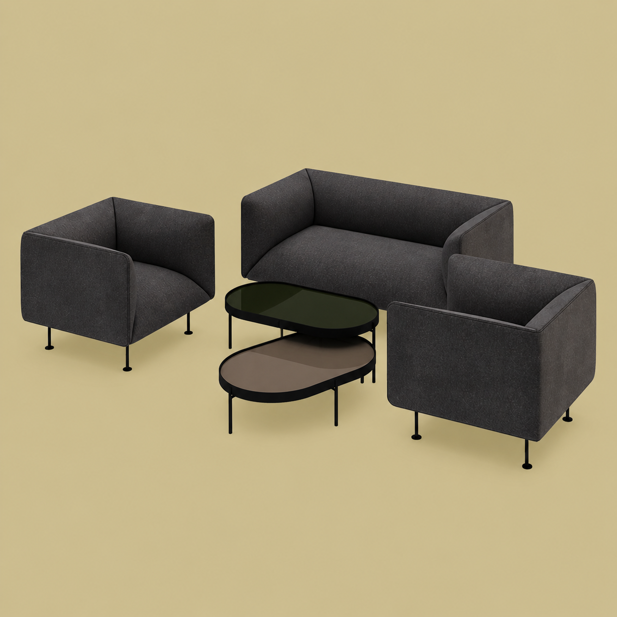 Ide Sofa 2 Seat